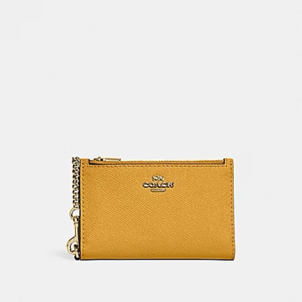 Coach Zip Chain Card Case
